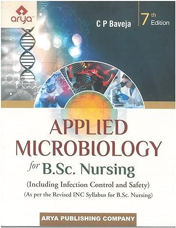 APPLIED MICROBIOLOGY FOR B.SC NURSING- CP BAVEJA